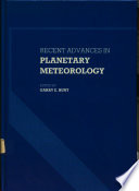 Recent advances in planetary meteorology /