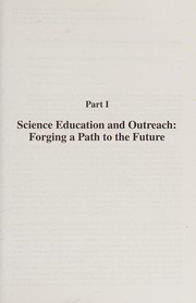 Science education and outreach, forging a path to the future : proceedings of a conference held at Milbrae, California, USA, 12-16 September 2009 /