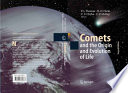 Comets and the origin and evolution of life /