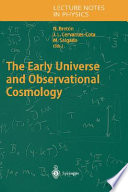 The early universe and observational cosmology /