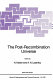 The post-recombination universe /