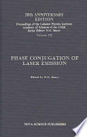 Phase conjugation of laser emission /