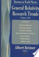 General relativity research trends /