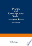 Physics and contemporary needs.