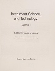 Instrument science and technology /