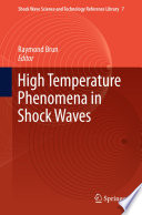 High temperature phenomena in shock waves /