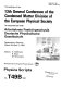 Proceedings of the 13th General Conference of the Condensed Matter Division of the European Physical Society /