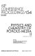 Physics and chemistry of porous media II : Ridgefield, CT, 1986 /