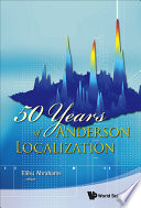 50 years of Anderson localization /