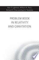 Problem book in relativity and gravitation /