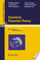 Quantum potential theory /