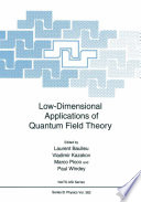 Low-dimensional applications of Quantum field theory /