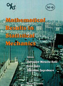 Mathematical results in statistical mechanics, Marseilles, France, July 27-31, 1998 /