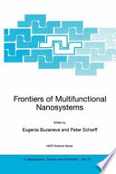 Frontiers of multifunctional nanosystems /