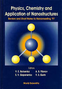 Physics, chemistry and application of nanostructures : review and short notes to Nanomeeting '97 : Minsk, Belarus 19-23 May 1997 /