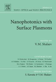 Nanophotonics with surface plasmons /