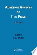 Adhesion aspects of thin films /