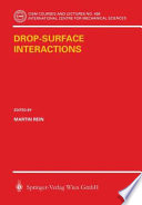 Drop-surface interactions /
