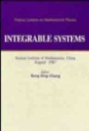 Integrable systems : Nankai Institute of Mathematics, China, August 1987 /