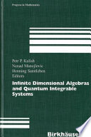 Infinite dimensional algebras and quantum integrable systems /