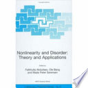 Nonlinearity and disorder : theory and applications /