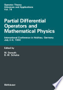 Partial differential operators and mathematical physics : international conference in Holzhau, Germany, July 3-9, 1994 /