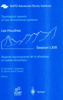 Aspects topologiques de la physique en basse dimension = Topological aspects of low dimensional systems : Ecole de Physique des Houches - UJF & INPG - Grenoble, Les Houches, Session LXIX, 7-31 July 1998 /