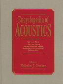 Encyclopedia of acoustics /