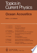 Ocean acoustics /
