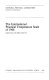 The International Practical Temperature Scale of 1968 ; English version of the official French text /