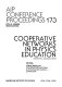Cooperative networks in physics education, Oaxtepec, Mexico, 1987 /