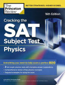 Cracking the SAT subject test in physics /