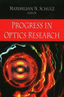Progress in optics research /
