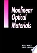 Nonlinear optical materials /