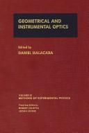 Geometrical and instrumental optics /