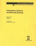 Polarization science and remote sensing II : 2-4 August 2005, San Diego, California, USA /