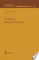 Nonlinear optical materials /