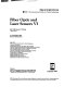 Fiber optic and laser sensors VI : 6-7 September 1988, Boston,   Massachusetts /