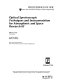 Optical spectroscopic techniques and instrumentation for atmospheric and space research III : 19-21 July 1999, Denver, Colorado /