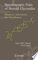 Spectroscopic data of steroid glycosides.