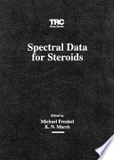Spectral data for steroids /