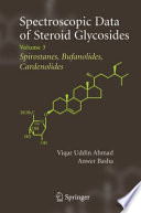 Spectroscopic data of steroid glycosides.