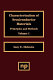 Characterization of semiconductor materials : principles and methods /