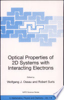 Optical properties of 2D systems with interacting electrons /