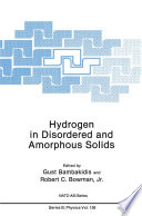 Hydrogen in disordered and amorphous solids /