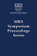 III-V heterostructures for electronic/photonic devices : symposium held April 24-27, 1989, San Diego, California, U.S.A. /