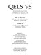 QELS '95 : summaries of papers presented at the Quantum Electronics and Laser Science Conference, May 22-26, 1995, Baltimore, Convention Center, Baltimore, Maryland /