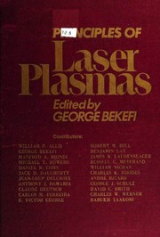 Principles of laser plasmas /