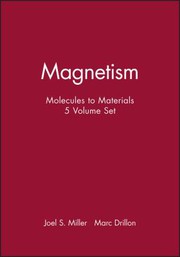 Magnetism : molecules to materials.