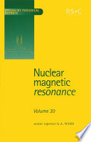 Nuclear magnetic resonance. G.A. Webb ; Reporters : AE Aliev [and others].